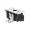 CLD-P 75 boîtier pulsion/extraction raccordement extrémité, hauteur 115 mm