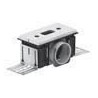 CLD-P 90 boîtier pulsion/extraction raccordement latéral, hauteur 115 mm