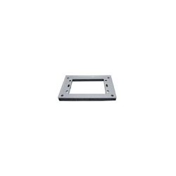 Cadre encastré et sagex de protection pour grille design standard, alu, 260x160