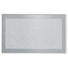 Grille design Zehnder Venezia inox