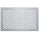 Grille design Zehnder Pisa inox