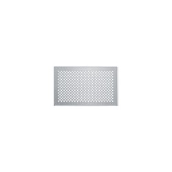 Grille design Zehnder Pisa inox