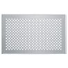 Grille design Zehnder Pisa blanc