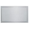 Grille design Zehnder Roma inox
