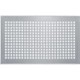 Grille design Zehnder Torino inox