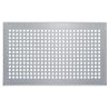 Grille design Zehnder Torino blanc