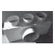 TVA triple raccordement cuisine 3xDN75