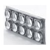 Plaque de raccordement en 10x90 pour caisson silencieux de répartition CW-S-420 ou CW-D-'20