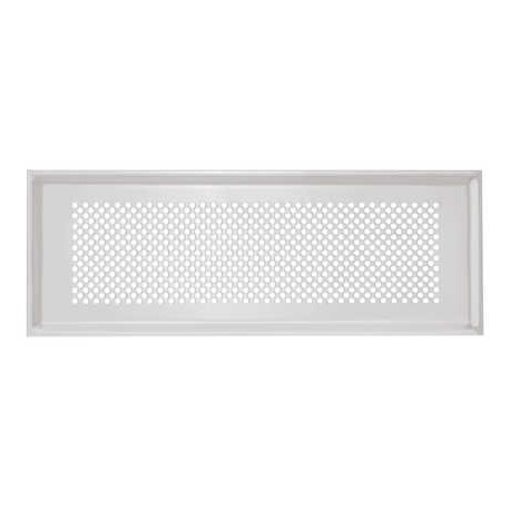 Grille design allongée Zehnder Venezia blanc