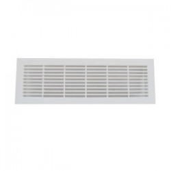 Grille plastique blanche pour Zehnder Comfoflat
