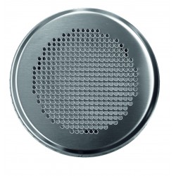 Grille de ventilation design Zehnder Venezia DN125, inox